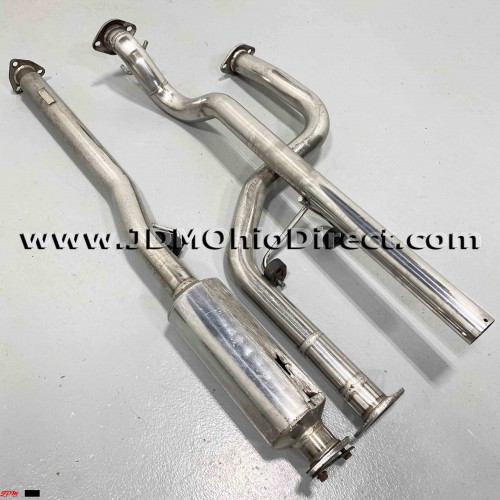 JDM EK3 Civic ViRS Zerofighter Style Cat-Back Exhaust 